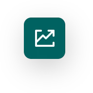 Increase graph icon
