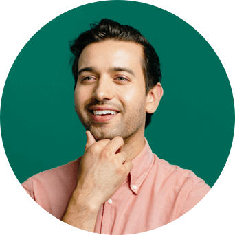 Man thinking about a demo from ZeroBounce Enterprise Team