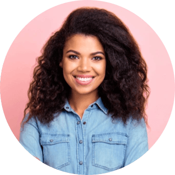 ZeroBounce woman smiling about her automated workflow with her email management APIs